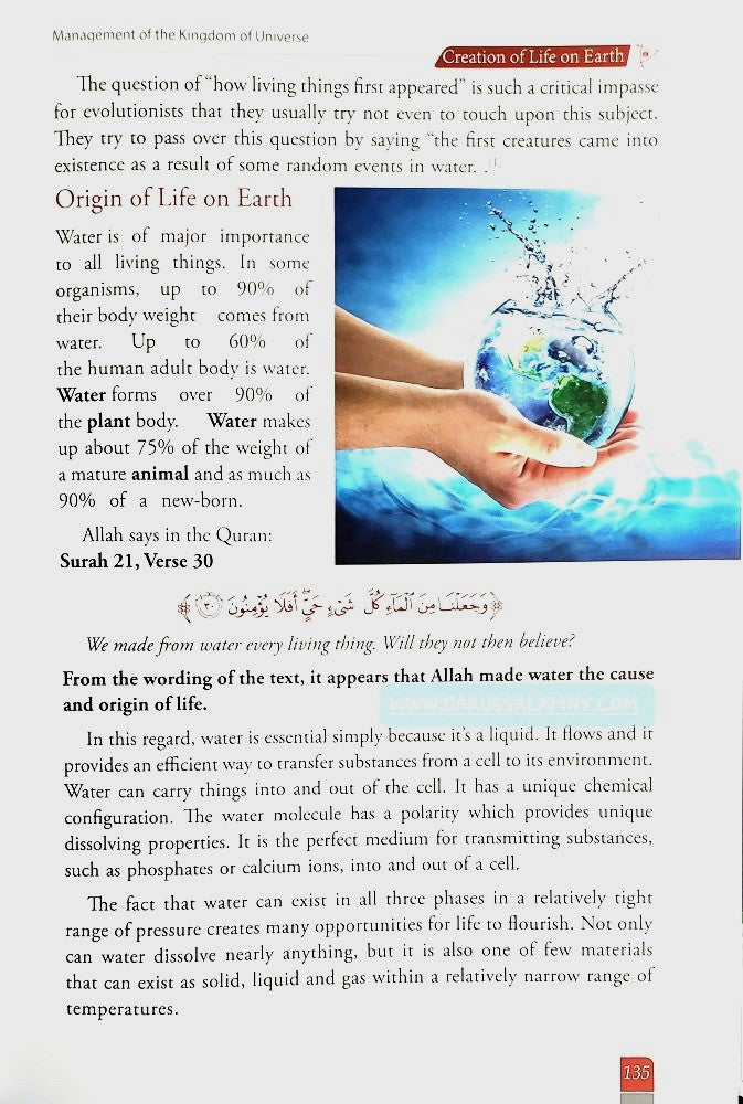 Management Of The Kingdom of Universe (Quranic Perspective)