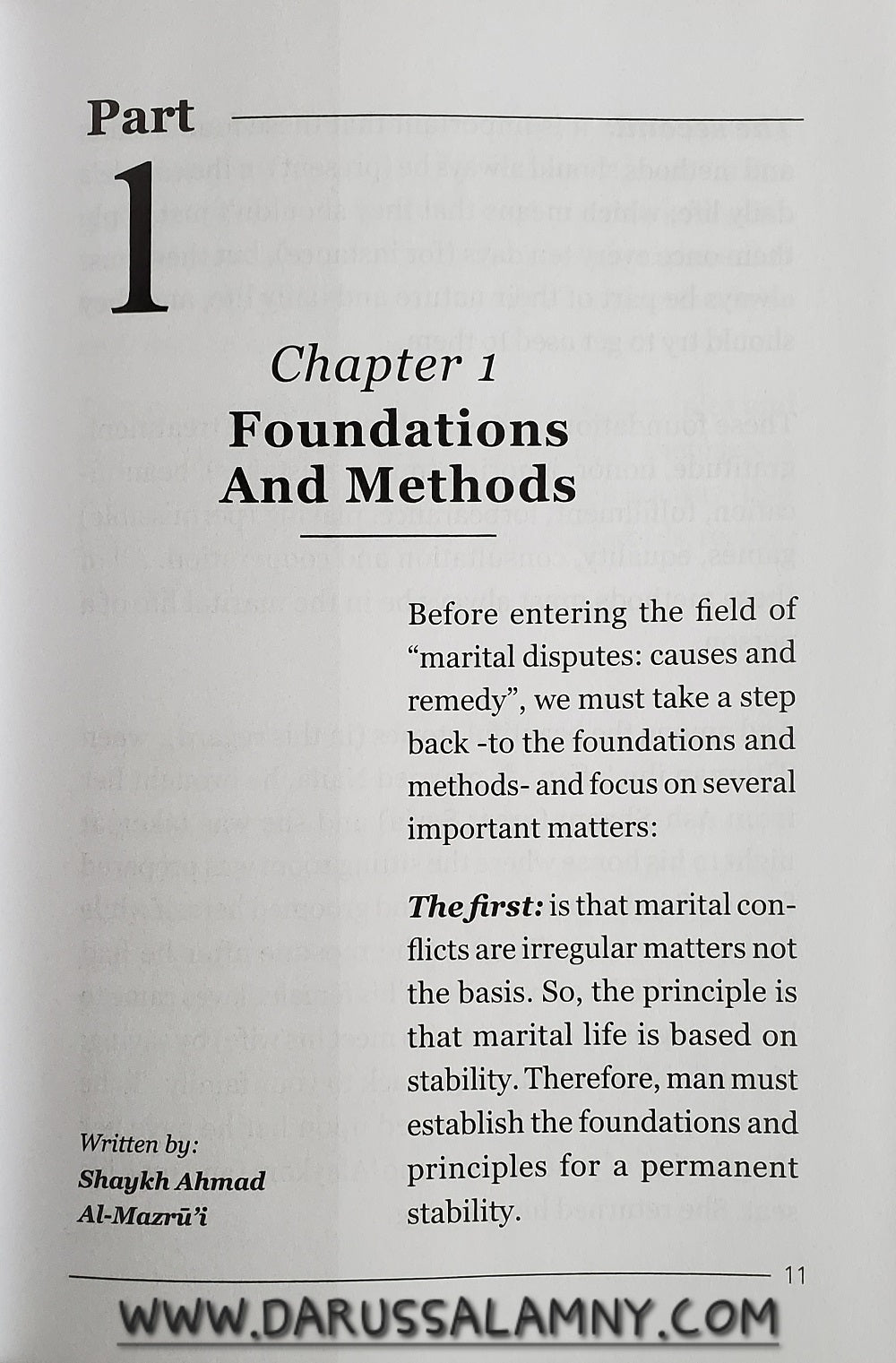 Marital Disputes Cause &amp; Remedy