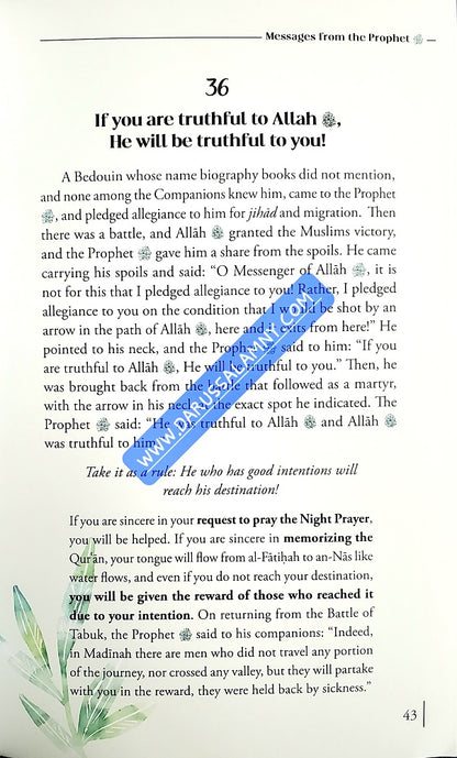 Messages from the Prophet