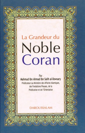 French La Grandeur du Noble Coran
