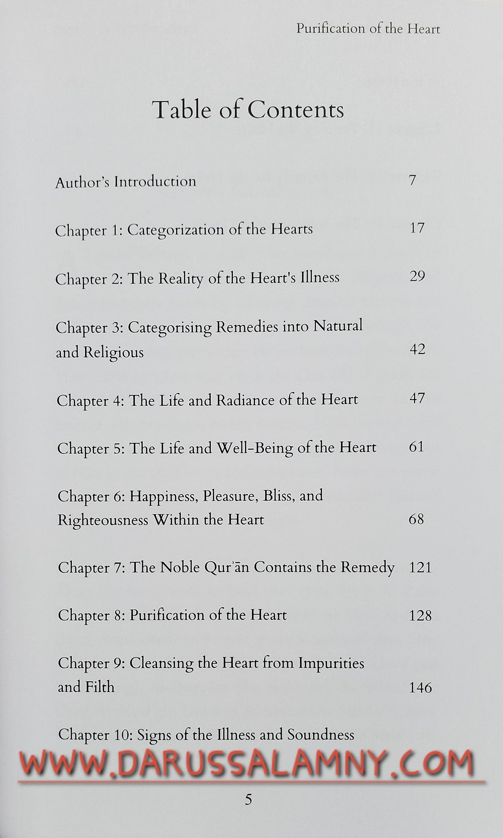 Purification Of The Heart Its Diseases &amp; Their Cures