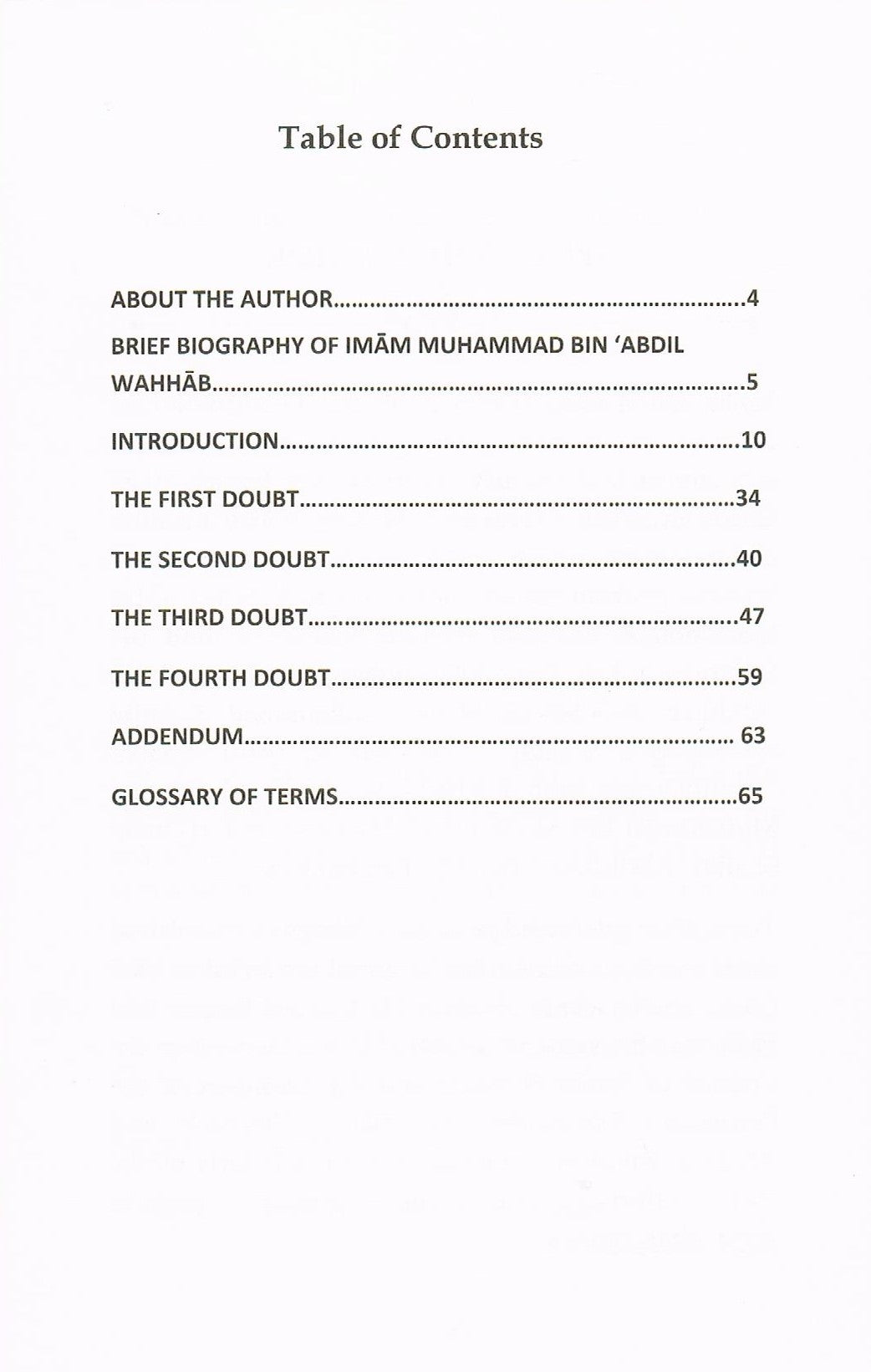 Refuting the Doubts Surrounding the Dawah of Imam Muhammad Ibn Abdul Wahhab