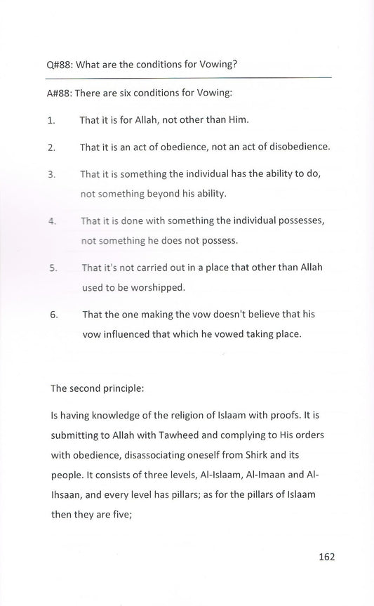 Seeking the Hereafter: Through Questions and Answers Surrounding Usool Ath-Thalaatha