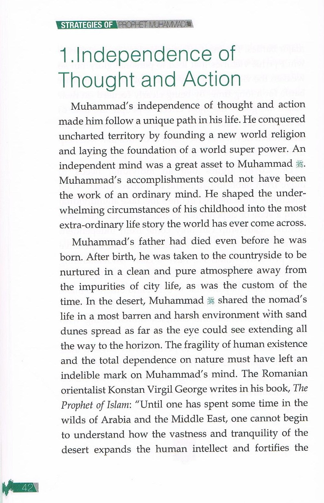 Strategies of Prophet Muhammad