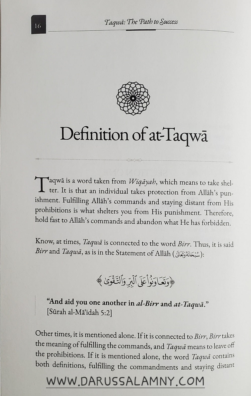 Taqwa The Path To Success
