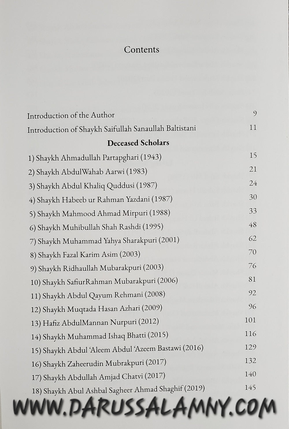 The Caravan of Hadith: 50 Ahl-E-Hadith Scholars From The Indian Subcontinent