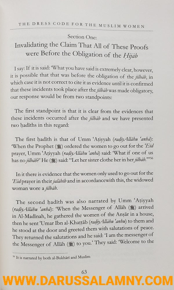 The Dress Code For The Muslim Women In The Quran And The Sunnah