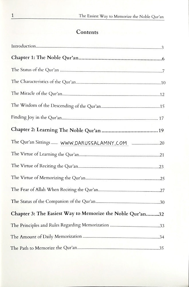The Easiest Way to Memorize the Noble Quran