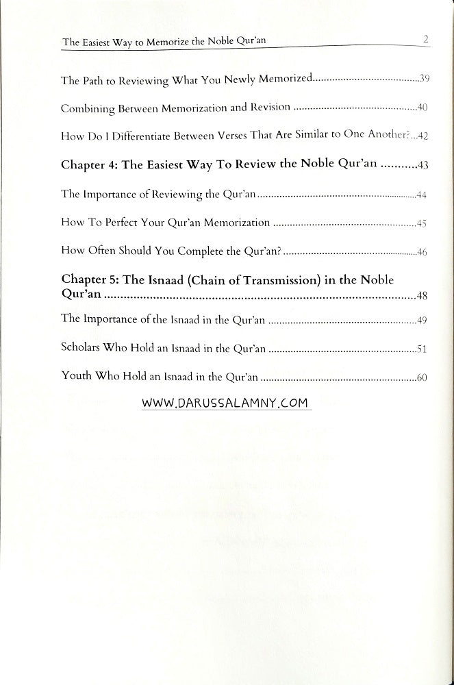 The Easiest Way to Memorize the Noble Quran