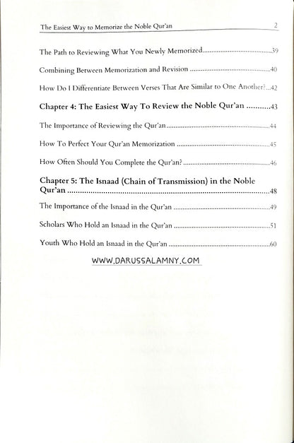 The Easiest Way to Memorize the Noble Quran