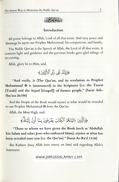 The Easiest Way to Memorize the Noble Quran