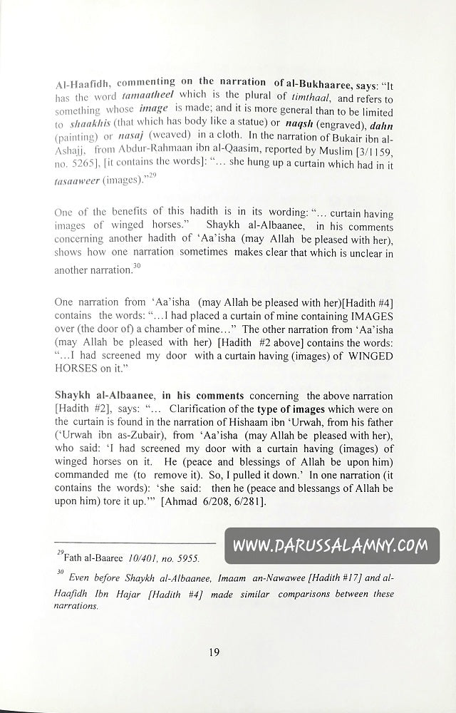 The Islamic Ruling Concerning Tasweer