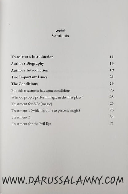 The Legislated Method for Treating Magic and the Evil Eye