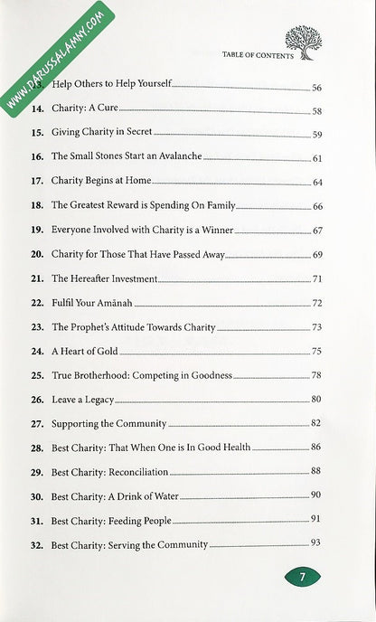 THE ULTIMATE PROFIT- 40 HADITH ON SADAQAH